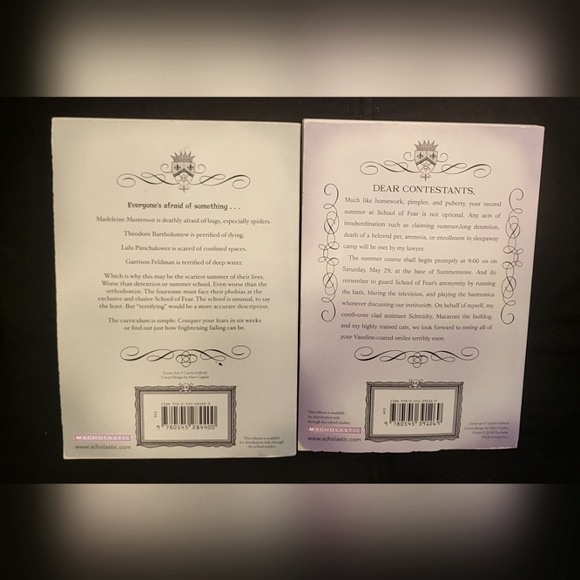 School of Fear books, series 1 and 2  (set of 2) - Picture 2 of 6
